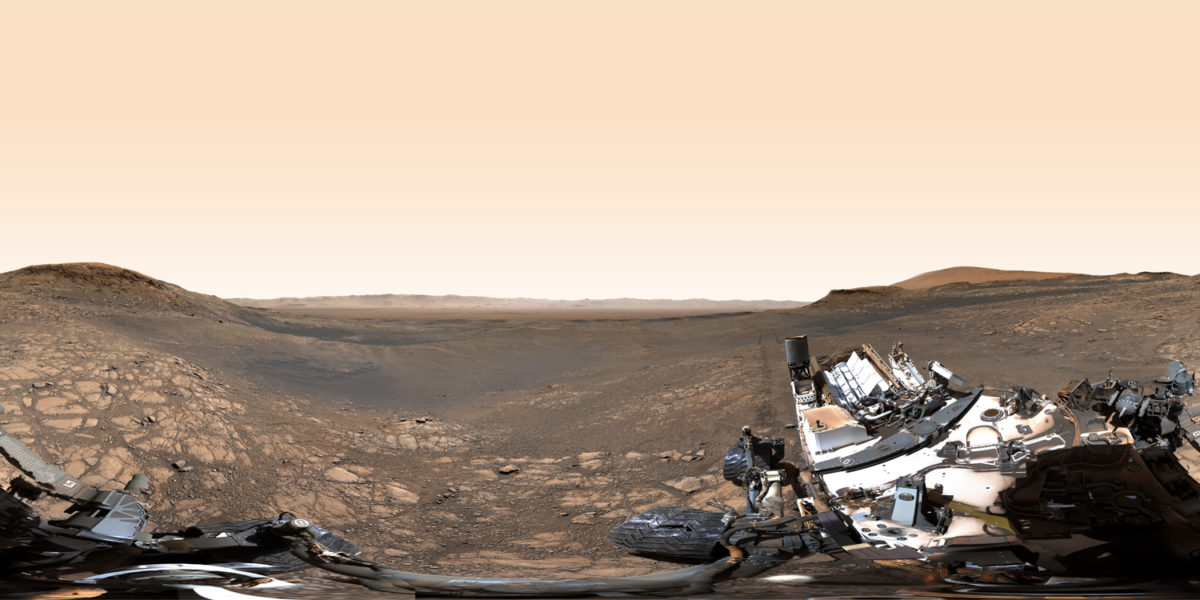 NASA’S Perseverance Rover’s First 360 View of Mars