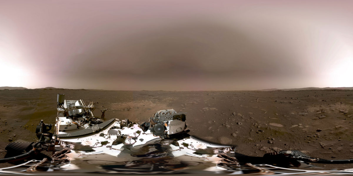 NASA’S Perseverance Rover’s First 360 View of Mars 2