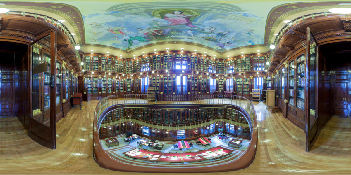 Congress of Deputies of Spanish Parliament building. Madrid. Spain