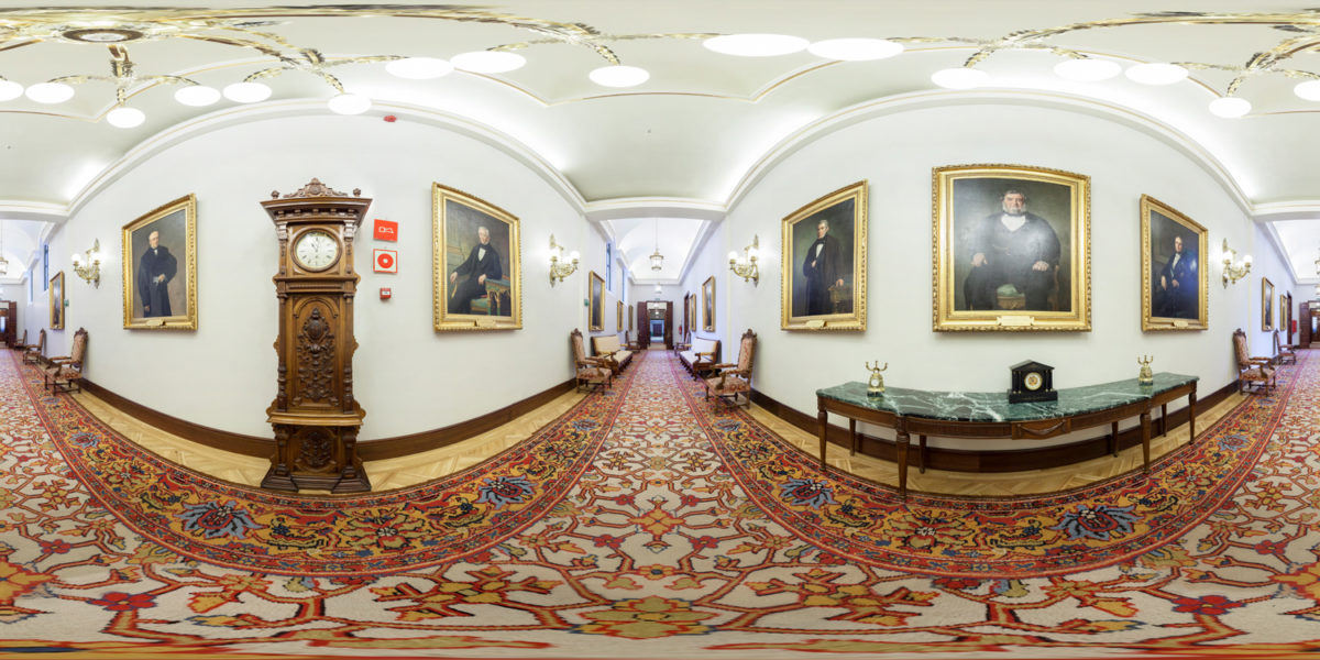 Congress of Deputies of Spanish Parliament building. Madrid. Spain