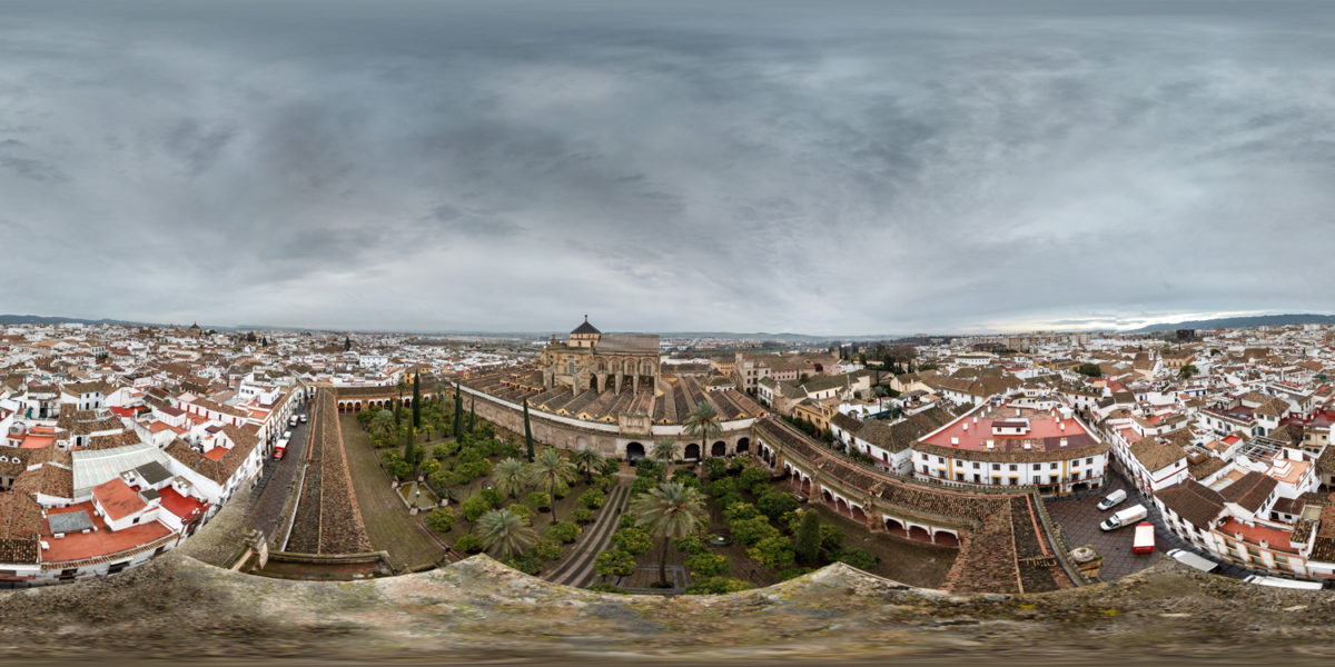 Exterior of Islamic Mosque of Cordoba. Cordoba. Spain