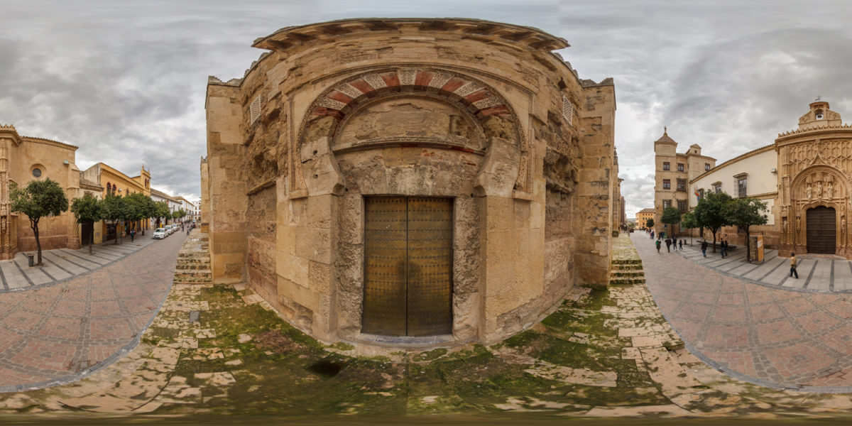Exterior of Islamic Mosque of Cordoba. Cordoba. Spain