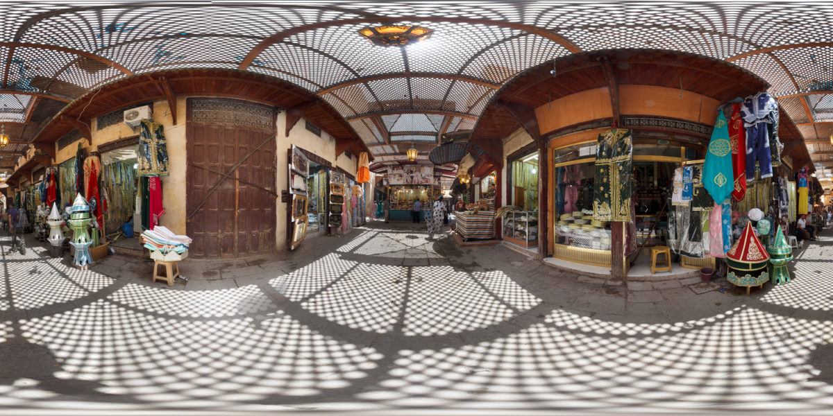 Interior of Medina of Fes. Morocco