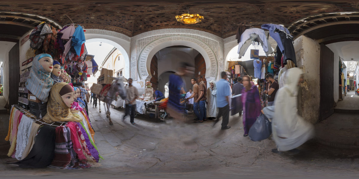 Interior of Medina of Fes. Morocco