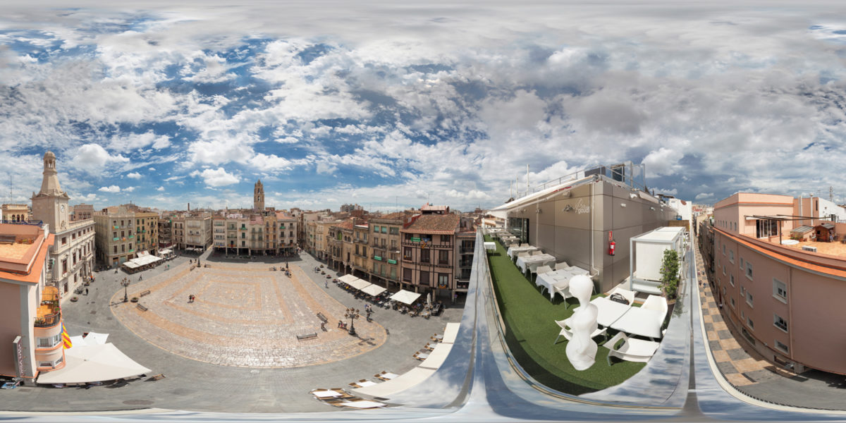 Market Square. Reus. Tarragona. Spain