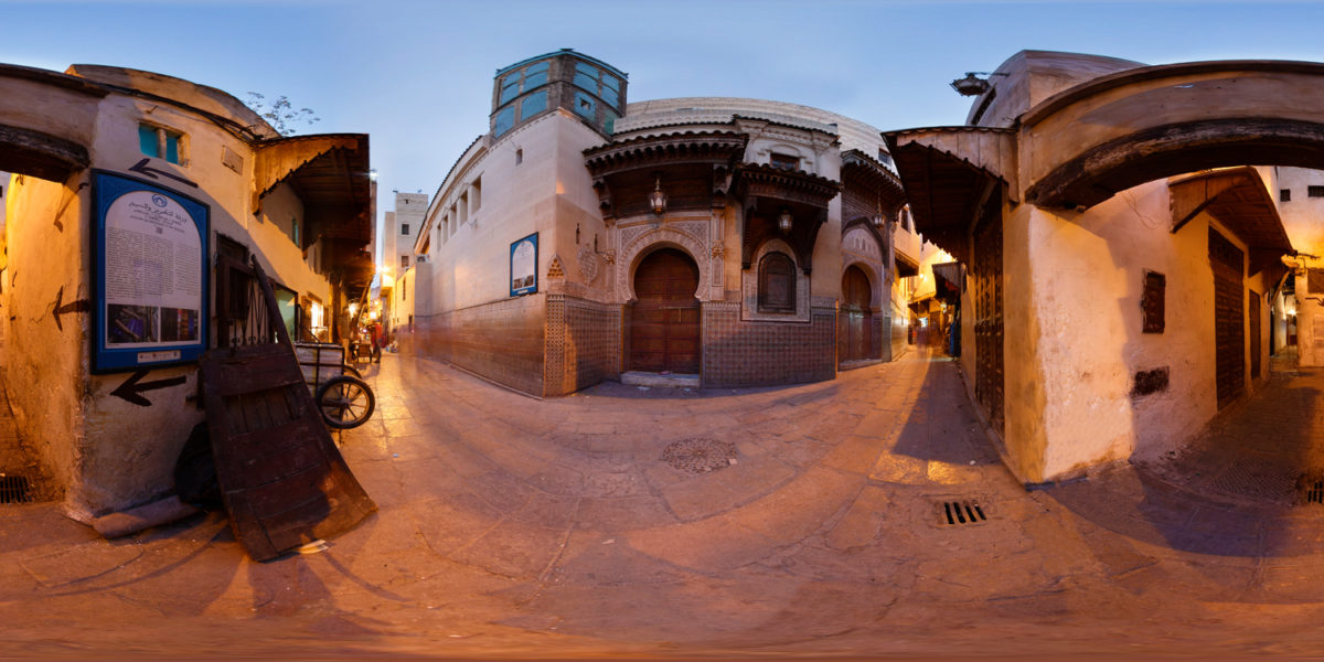 Mausoleum of Sidi Ahmad al-Tijani. fes. Morocco