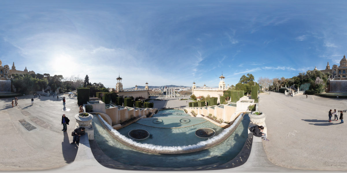 Montjuic palace. barcelona. Spain