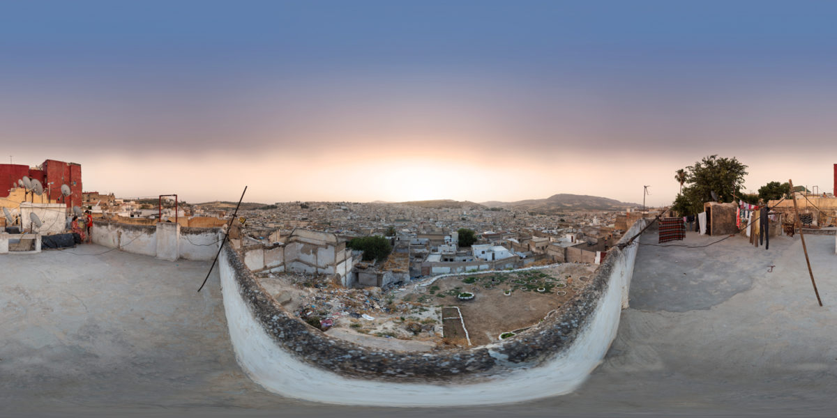 Panoramic of Fes. Morocco