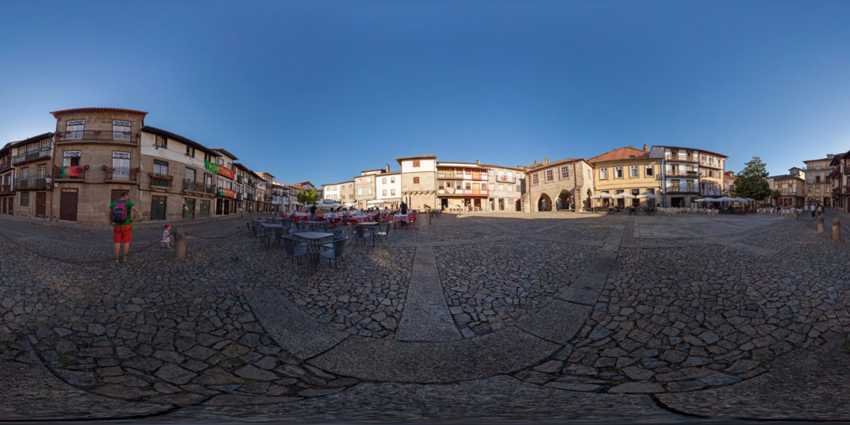 Sao Tiago Square. Guimaraes. Portugal