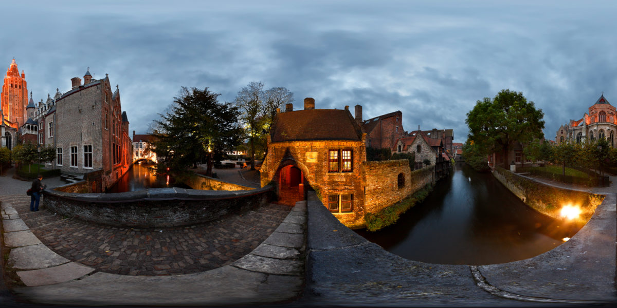 St. Bonifacius bridge. Bruges. Belgium
