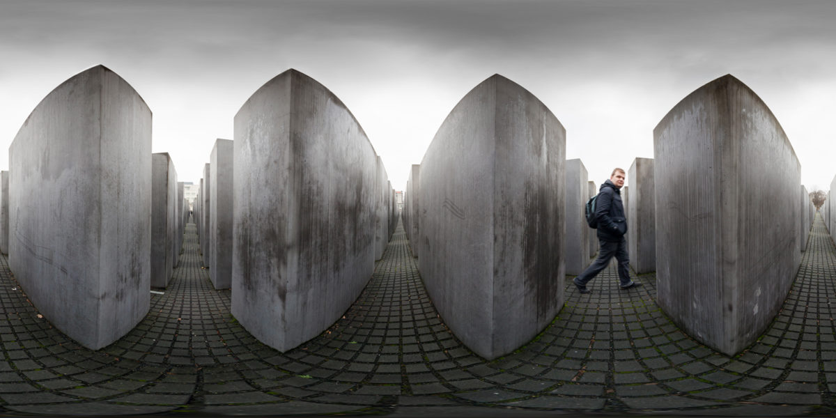The Holocaust memorial. Berlin . Germany