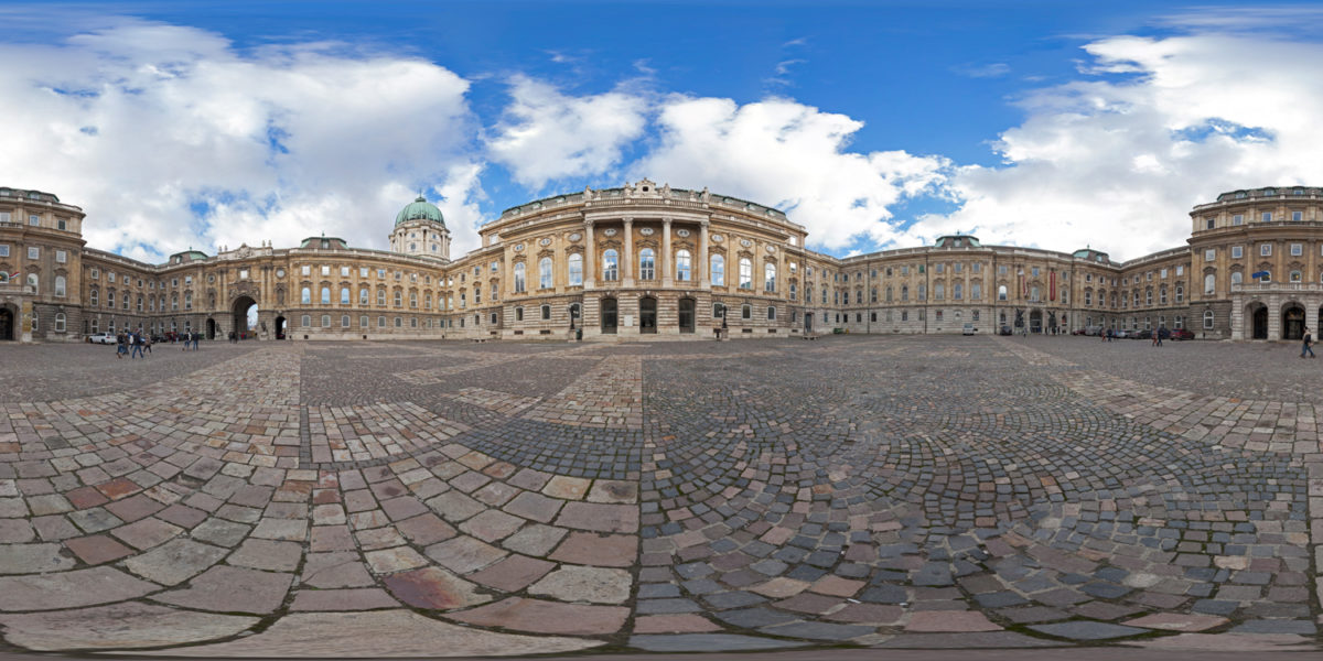 The Royal Palace. Budapest. Hungary