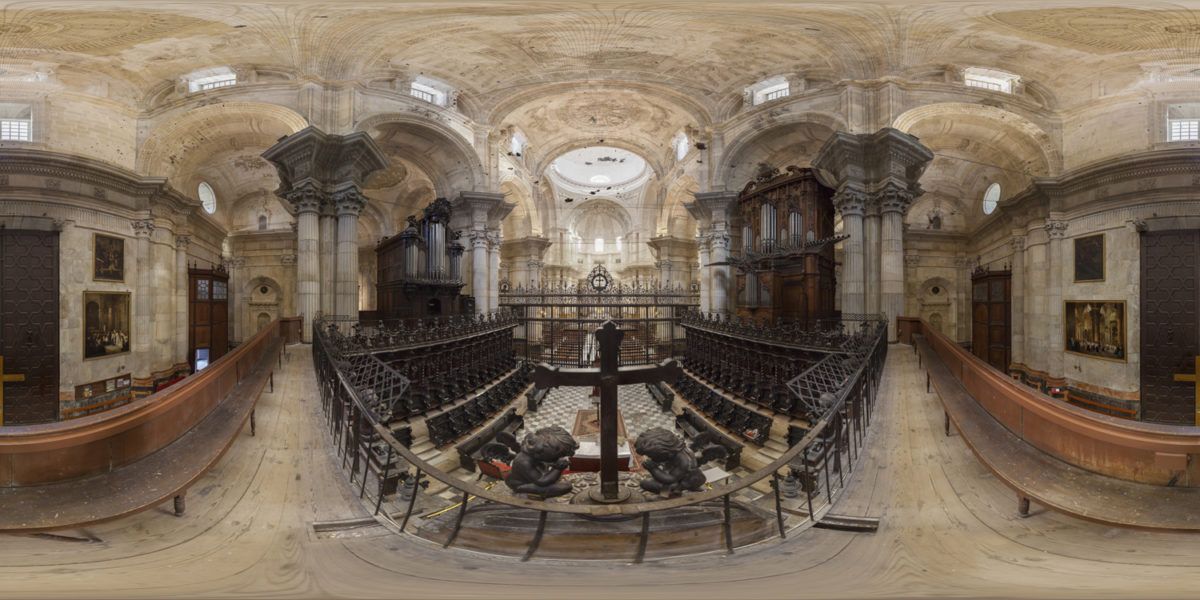 The Chorus of the Cathedral. Cadiz. Spain