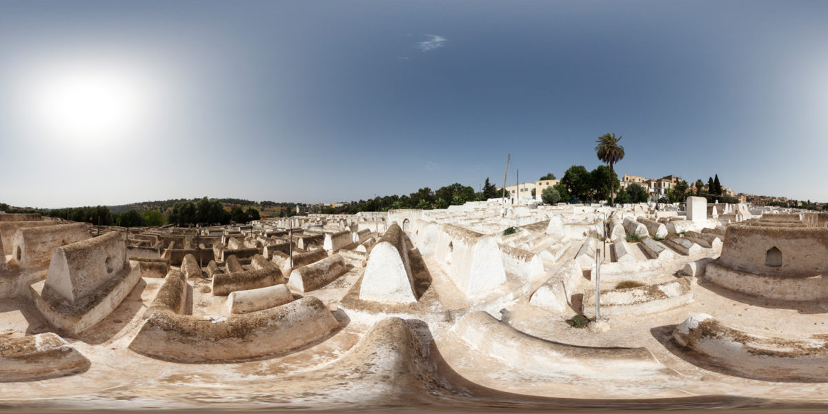 jewish cemetery. fes. Morocco