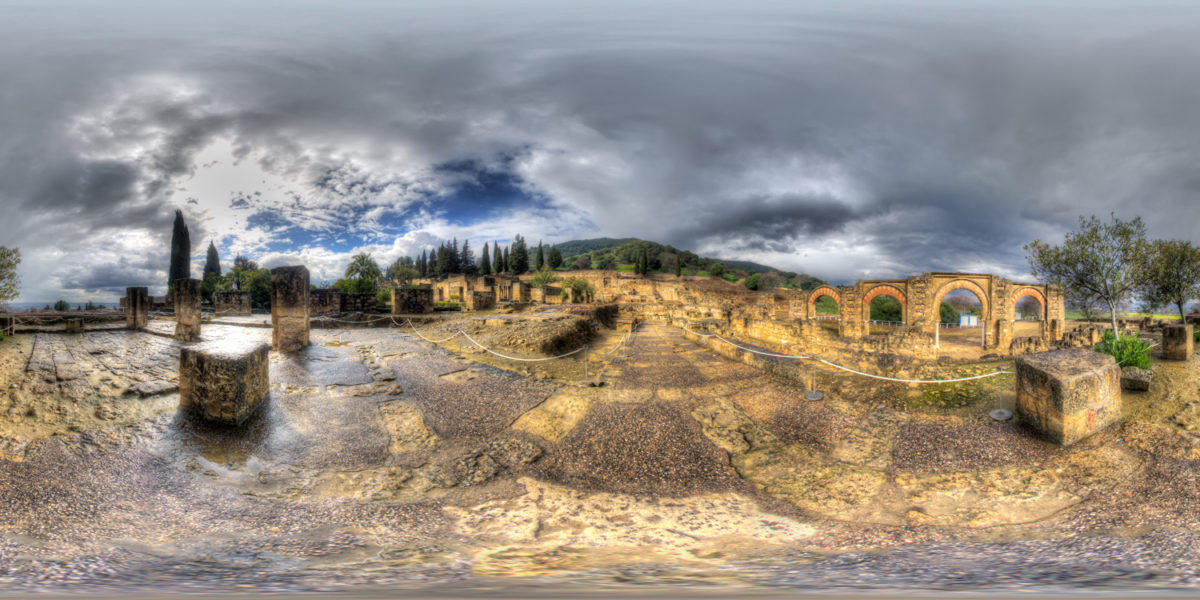 madinat al-zahra arab ruins in cordoba. Spain