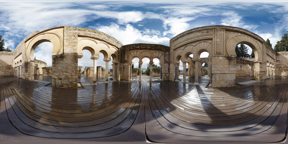 madinat al-zahra arab ruins in cordoba. Spain