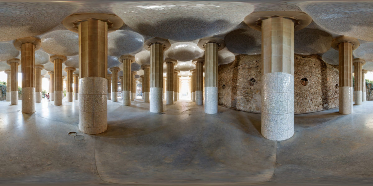Park Guell. Barcelona. Spain