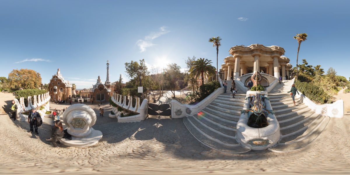 parque guell. barcelona. Spain