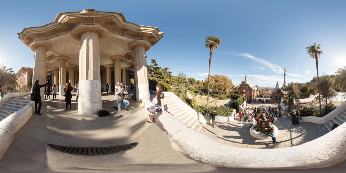 parque guell. barcelona. spain
