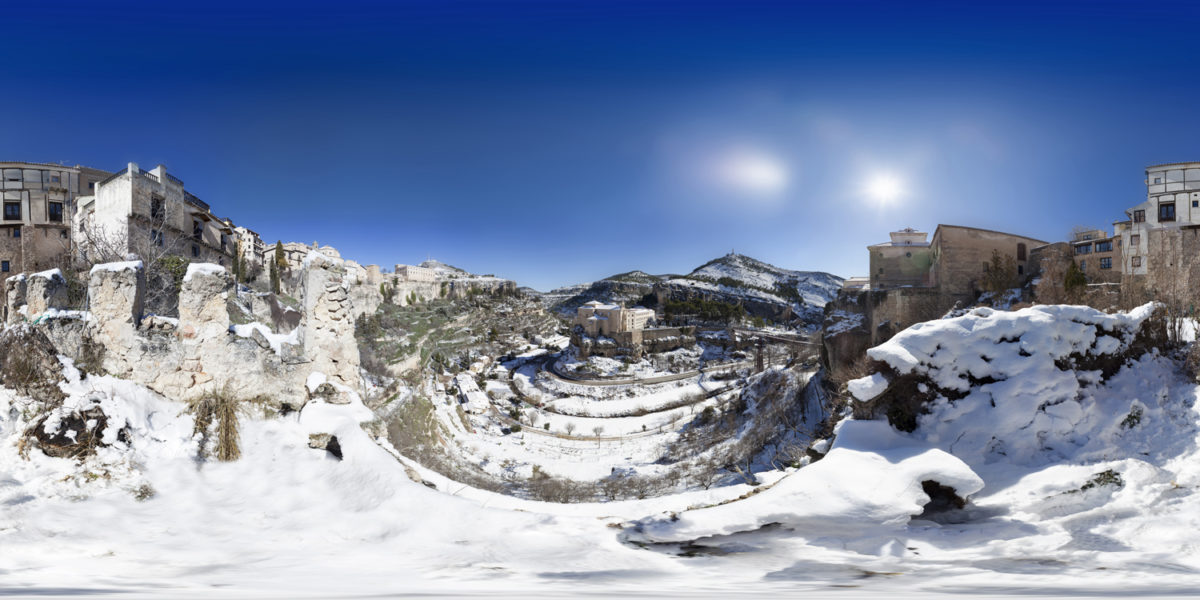 san pablo monastery in cuenca. spain