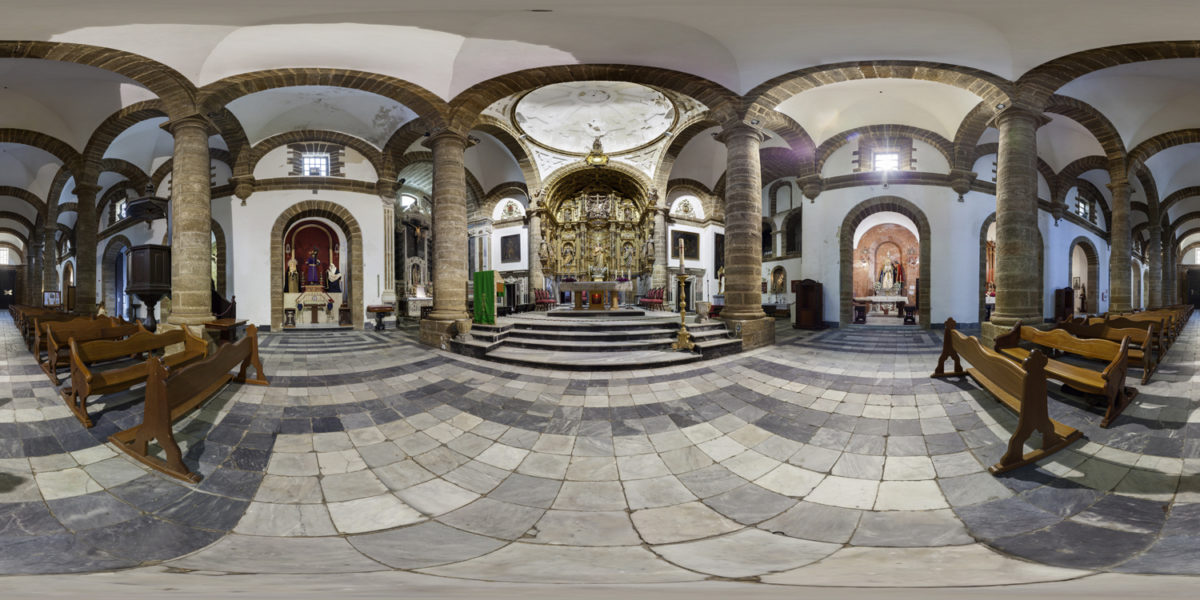 santa cruz church or old cathedral.  Cadiz. Spain