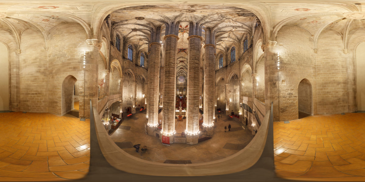 santa maria del mar church. barcelona. spain