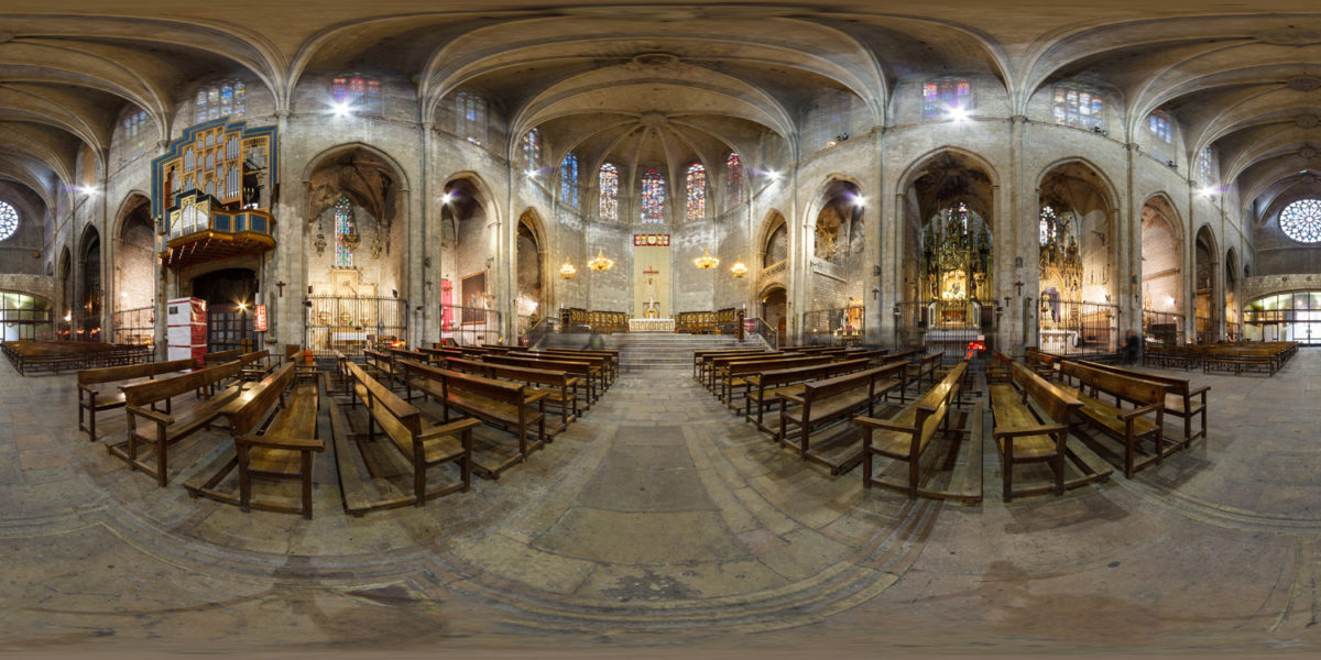 santa maria del pi church. barcelona. Spain