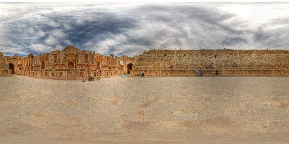 Roman Theatre. Jerash. Jordan
