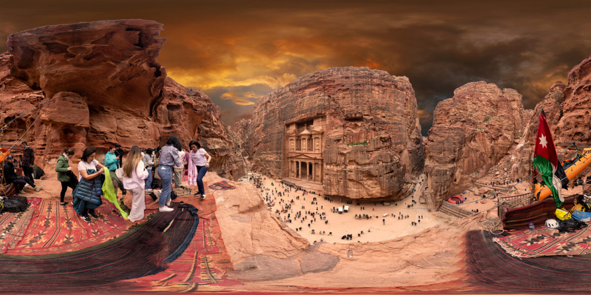 The Treasury. Petra archeological site. Jordan