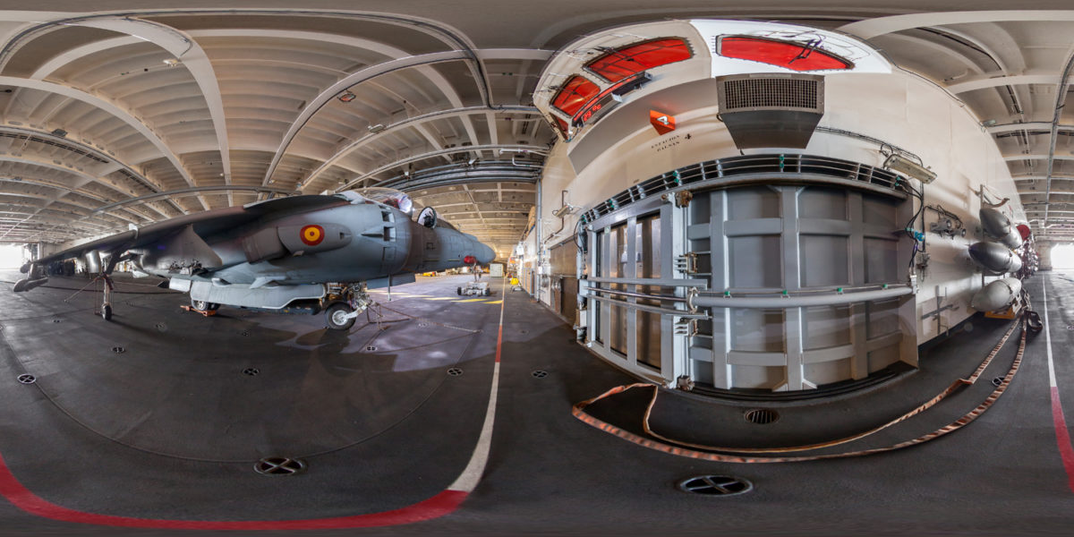The spanish amphibious ship aircraft carrier Juan Carlos I. Spain