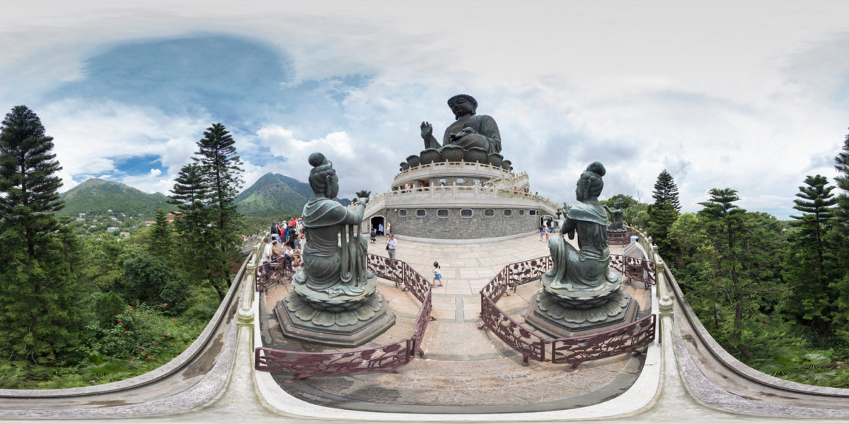 Tian Tan Buddha or Big Buddha. Hong Kong